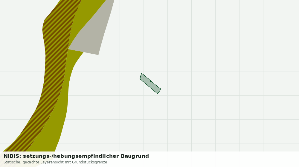 Statische Kartenansicht: NIBIS: setzungs-/hebungsempfindlicher Baugrund