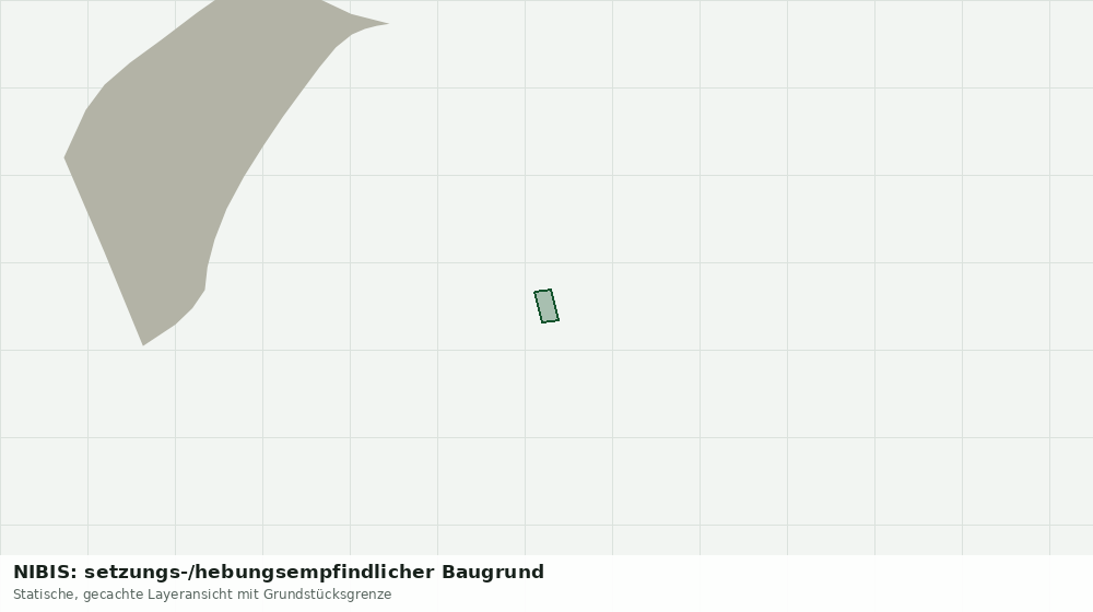 Statische Kartenansicht: NIBIS: setzungs-/hebungsempfindlicher Baugrund