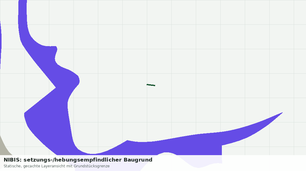 Statische Kartenansicht: NIBIS: setzungs-/hebungsempfindlicher Baugrund