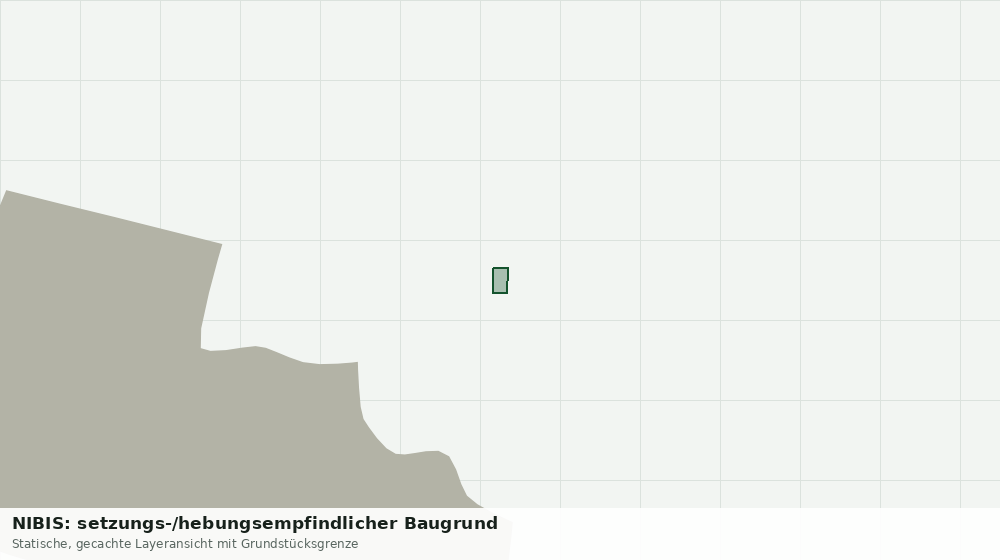 Statische Kartenansicht: NIBIS: setzungs-/hebungsempfindlicher Baugrund