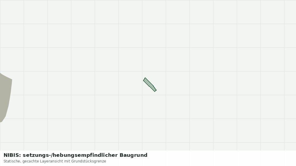 Statische Kartenansicht: NIBIS: setzungs-/hebungsempfindlicher Baugrund