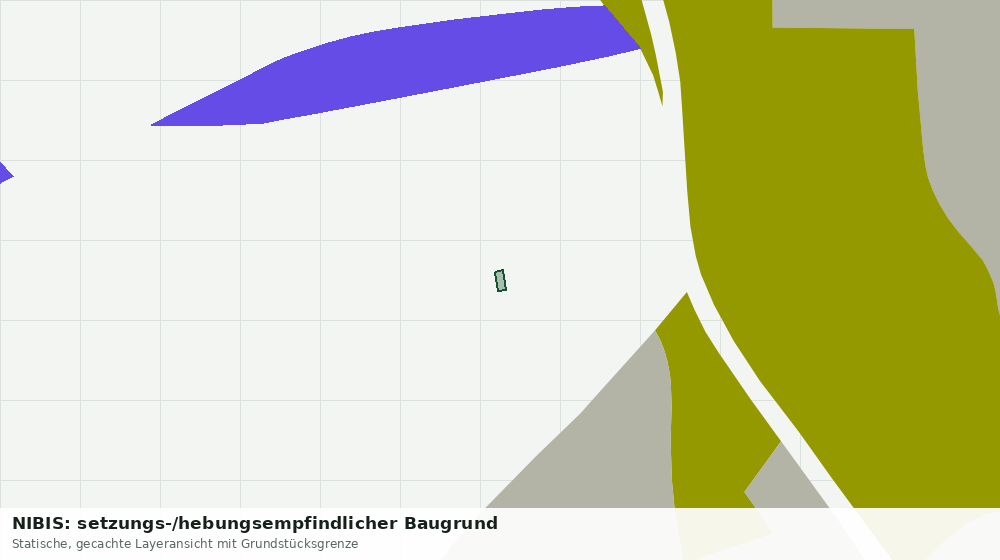 Statische Kartenansicht: NIBIS: setzungs-/hebungsempfindlicher Baugrund