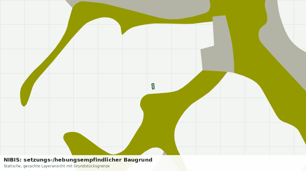 Statische Kartenansicht: NIBIS: setzungs-/hebungsempfindlicher Baugrund