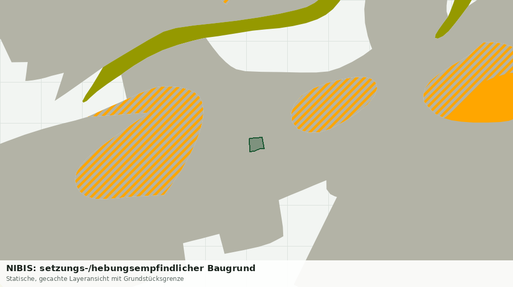 Statische Kartenansicht: NIBIS: setzungs-/hebungsempfindlicher Baugrund