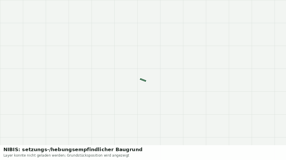 Statische Kartenansicht: NIBIS: setzungs-/hebungsempfindlicher Baugrund