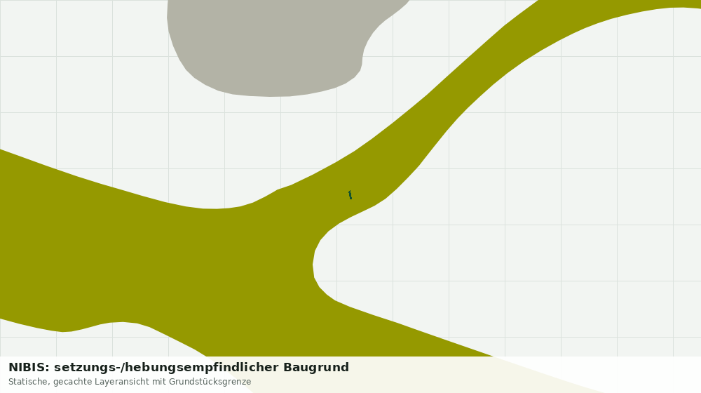 Statische Kartenansicht: NIBIS: setzungs-/hebungsempfindlicher Baugrund