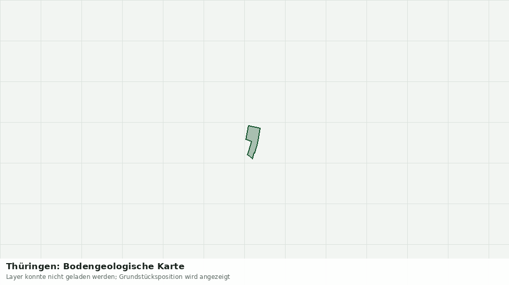 Statische Kartenansicht: Thüringen: Bodengeologische Karte