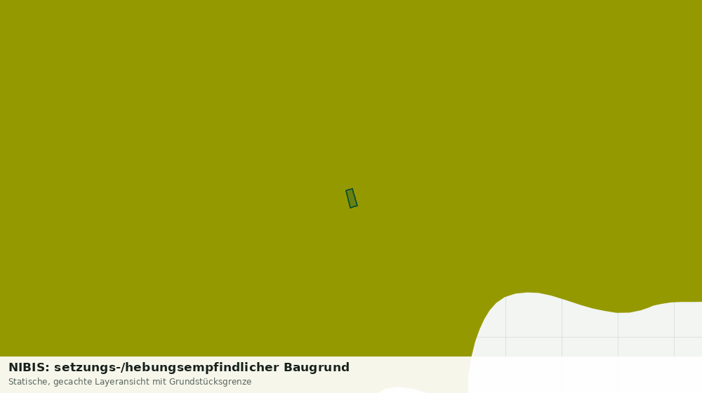 Statische Kartenansicht: NIBIS: setzungs-/hebungsempfindlicher Baugrund
