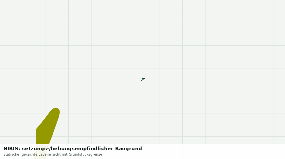 Statische Kartenansicht: NIBIS: setzungs-/hebungsempfindlicher Baugrund