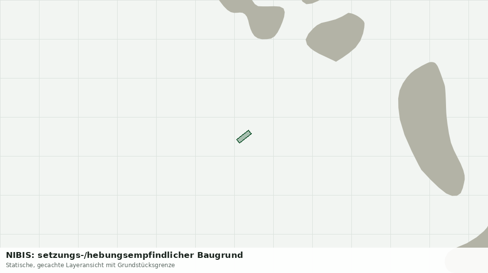 Statische Kartenansicht: NIBIS: setzungs-/hebungsempfindlicher Baugrund