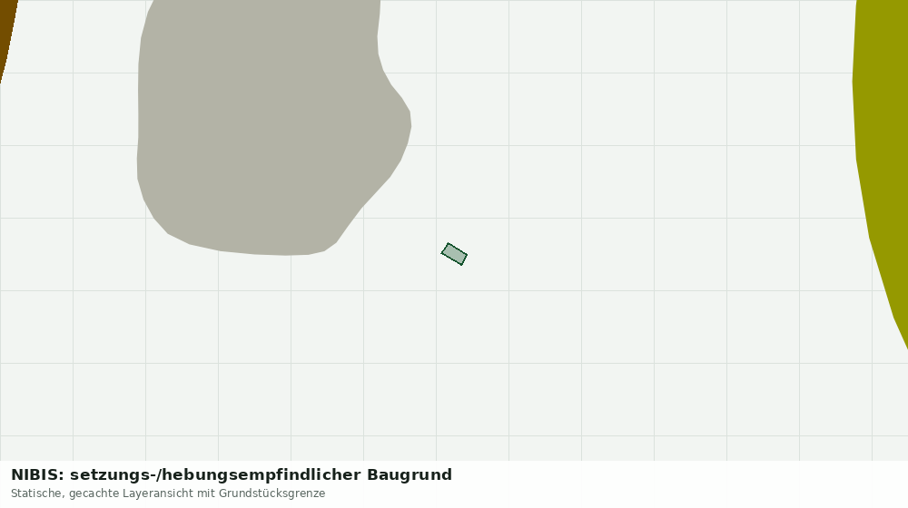 Statische Kartenansicht: NIBIS: setzungs-/hebungsempfindlicher Baugrund