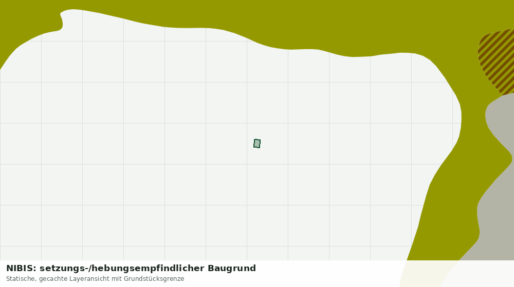Statische Kartenansicht: NIBIS: setzungs-/hebungsempfindlicher Baugrund