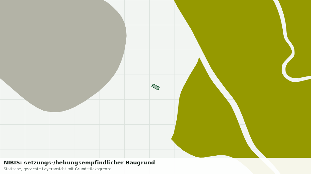 Statische Kartenansicht: NIBIS: setzungs-/hebungsempfindlicher Baugrund