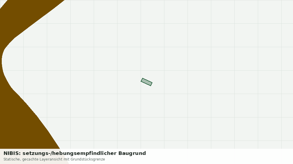 Statische Kartenansicht: NIBIS: setzungs-/hebungsempfindlicher Baugrund