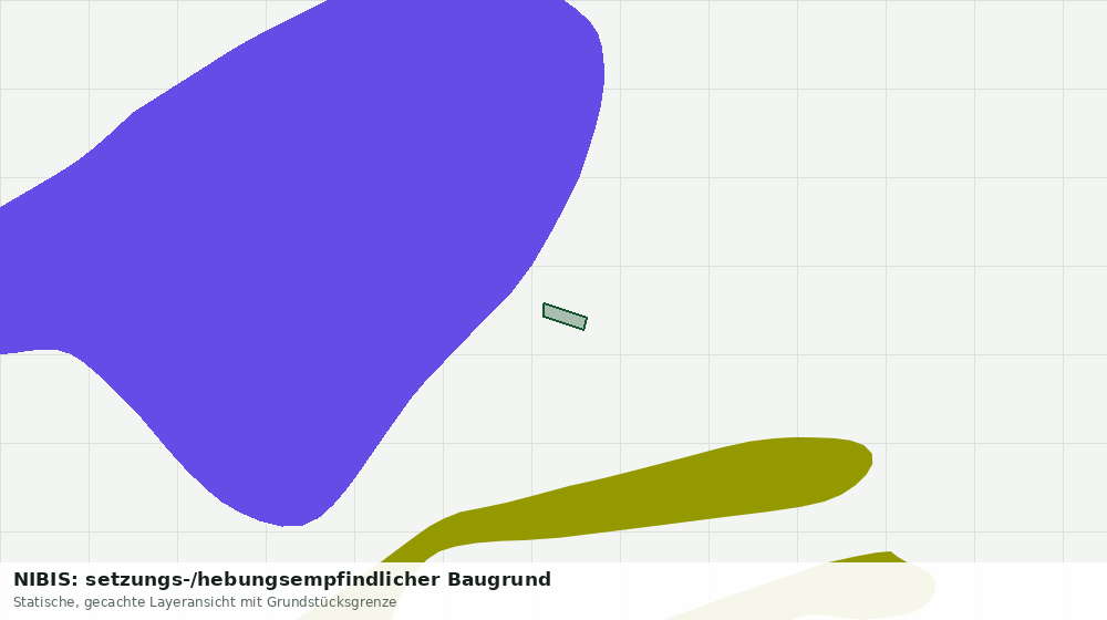Statische Kartenansicht: NIBIS: setzungs-/hebungsempfindlicher Baugrund