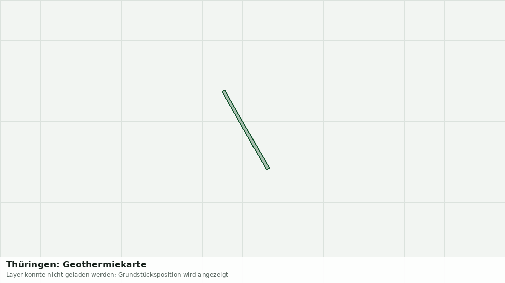 Statische Kartenansicht: Thüringen: Geothermiekarte