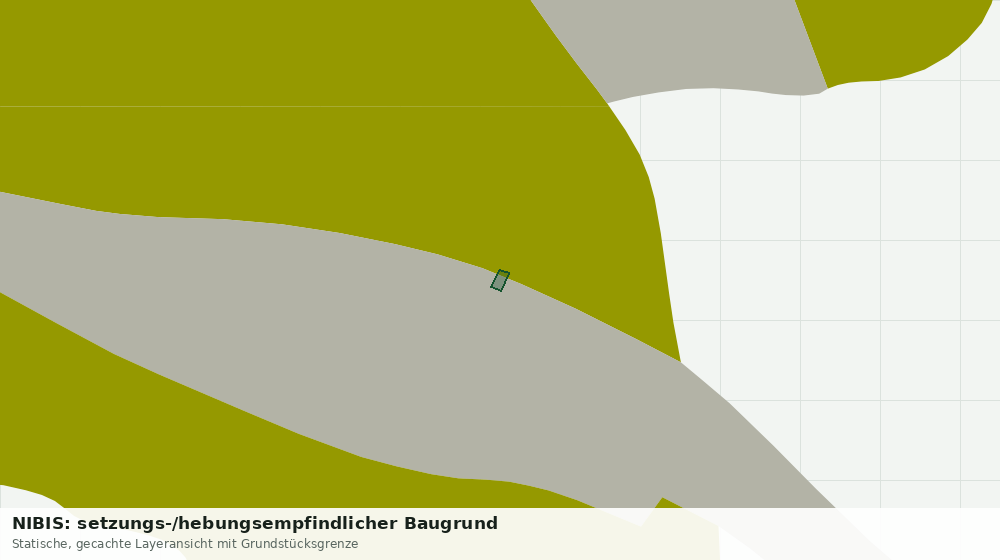 Statische Kartenansicht: NIBIS: setzungs-/hebungsempfindlicher Baugrund
