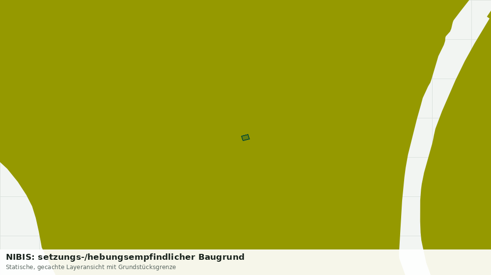 Statische Kartenansicht: NIBIS: setzungs-/hebungsempfindlicher Baugrund