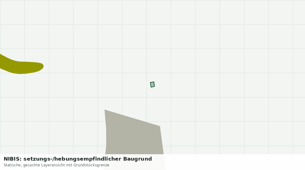 Statische Kartenansicht: NIBIS: setzungs-/hebungsempfindlicher Baugrund