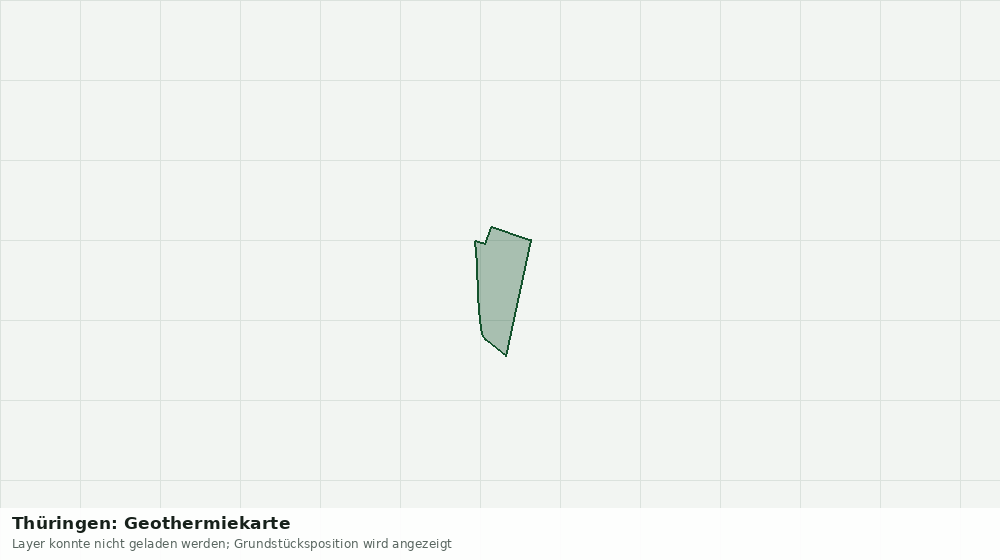 Statische Kartenansicht: Thüringen: Geothermiekarte
