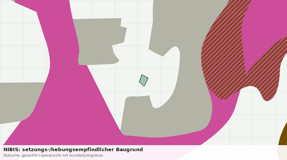 Statische Kartenansicht: NIBIS: setzungs-/hebungsempfindlicher Baugrund