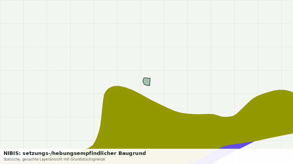 Statische Kartenansicht: NIBIS: setzungs-/hebungsempfindlicher Baugrund