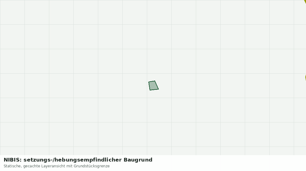 Statische Kartenansicht: NIBIS: setzungs-/hebungsempfindlicher Baugrund