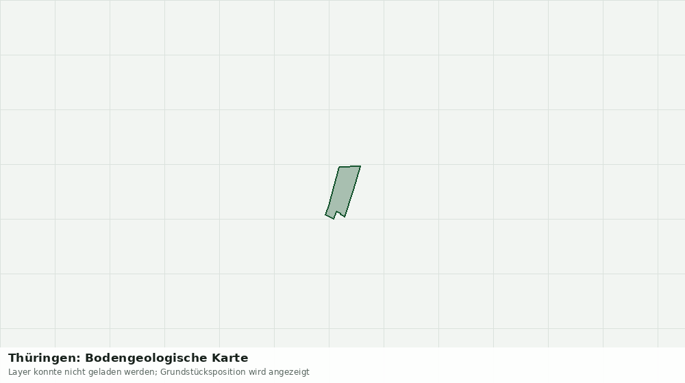 Statische Kartenansicht: Thüringen: Bodengeologische Karte