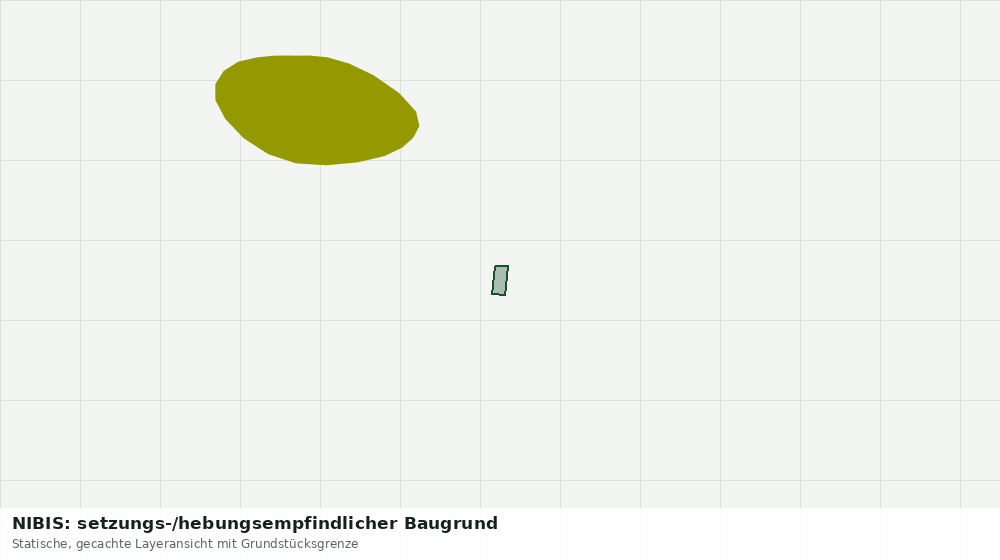 Statische Kartenansicht: NIBIS: setzungs-/hebungsempfindlicher Baugrund