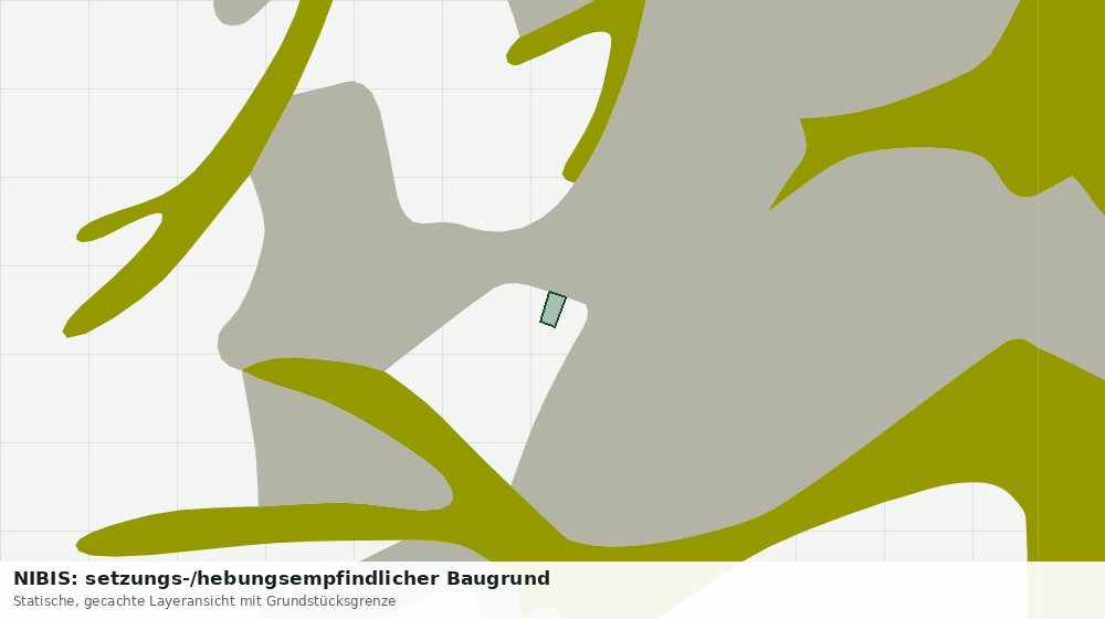 Statische Kartenansicht: NIBIS: setzungs-/hebungsempfindlicher Baugrund