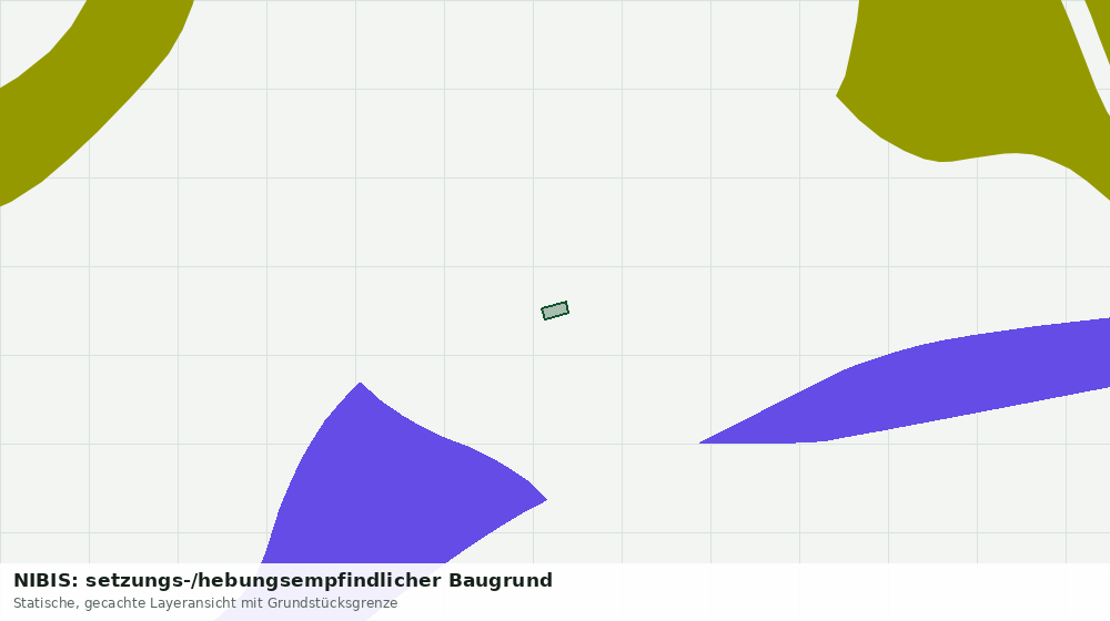 Statische Kartenansicht: NIBIS: setzungs-/hebungsempfindlicher Baugrund