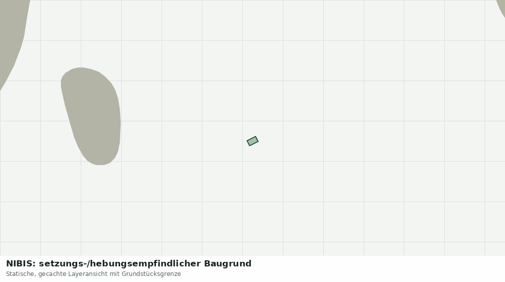 Statische Kartenansicht: NIBIS: setzungs-/hebungsempfindlicher Baugrund