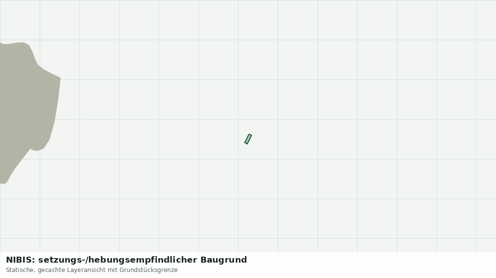 Statische Kartenansicht: NIBIS: setzungs-/hebungsempfindlicher Baugrund