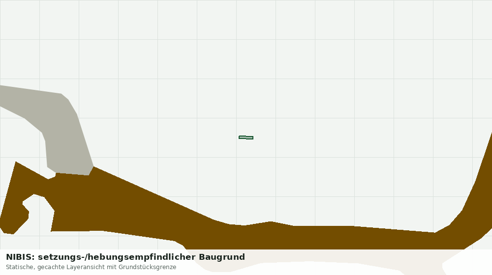 Statische Kartenansicht: NIBIS: setzungs-/hebungsempfindlicher Baugrund