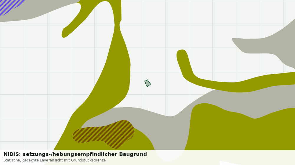 Statische Kartenansicht: NIBIS: setzungs-/hebungsempfindlicher Baugrund