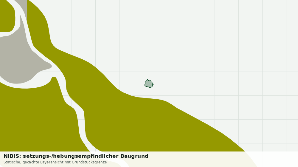Statische Kartenansicht: NIBIS: setzungs-/hebungsempfindlicher Baugrund