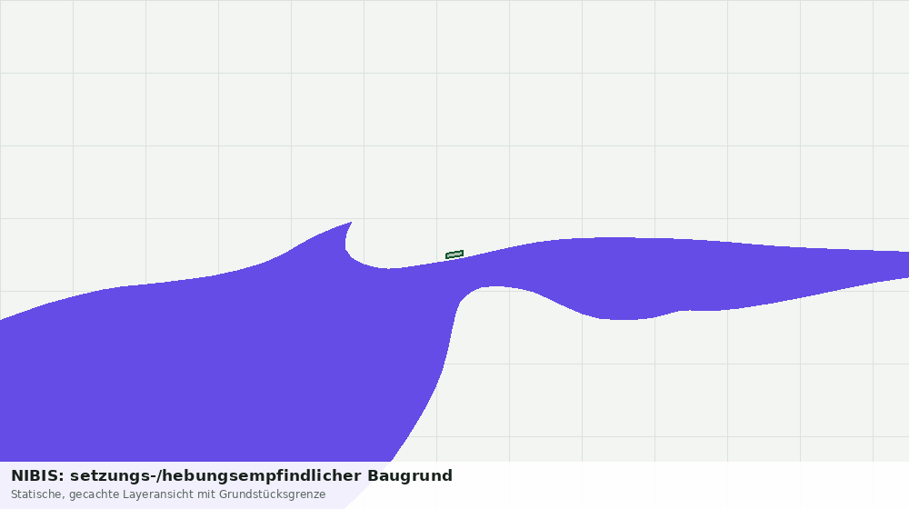 Statische Kartenansicht: NIBIS: setzungs-/hebungsempfindlicher Baugrund