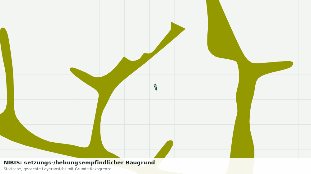 Statische Kartenansicht: NIBIS: setzungs-/hebungsempfindlicher Baugrund