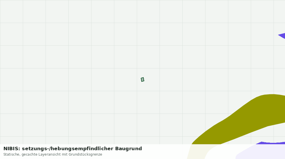 Statische Kartenansicht: NIBIS: setzungs-/hebungsempfindlicher Baugrund