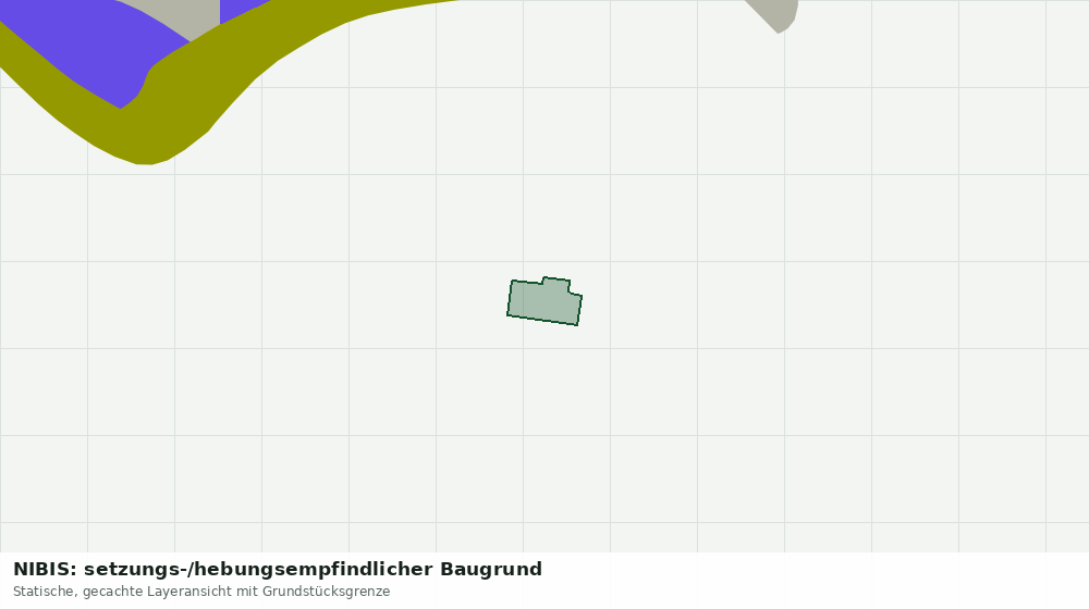 Statische Kartenansicht: NIBIS: setzungs-/hebungsempfindlicher Baugrund
