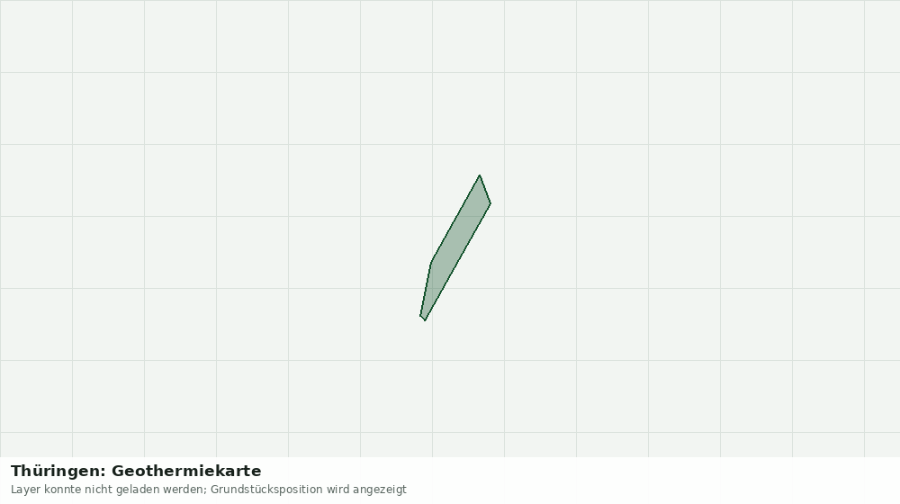 Statische Kartenansicht: Thüringen: Geothermiekarte