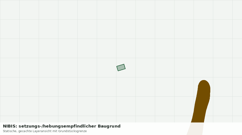 Statische Kartenansicht: NIBIS: setzungs-/hebungsempfindlicher Baugrund