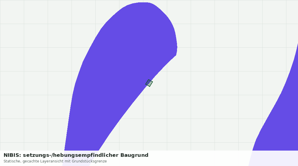 Statische Kartenansicht: NIBIS: setzungs-/hebungsempfindlicher Baugrund
