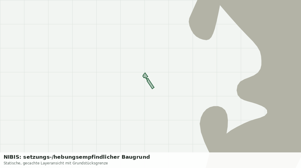 Statische Kartenansicht: NIBIS: setzungs-/hebungsempfindlicher Baugrund