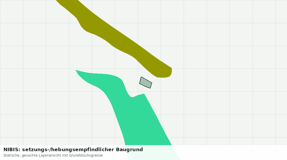Statische Kartenansicht: NIBIS: setzungs-/hebungsempfindlicher Baugrund