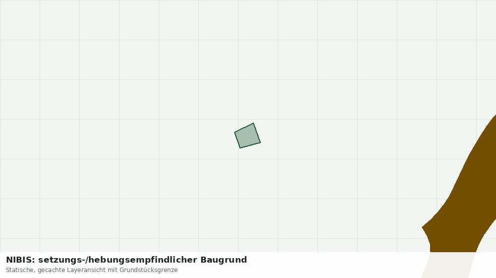 Statische Kartenansicht: NIBIS: setzungs-/hebungsempfindlicher Baugrund