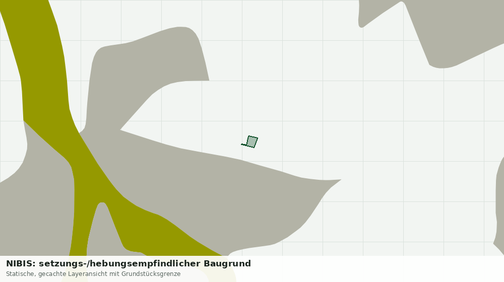 Statische Kartenansicht: NIBIS: setzungs-/hebungsempfindlicher Baugrund