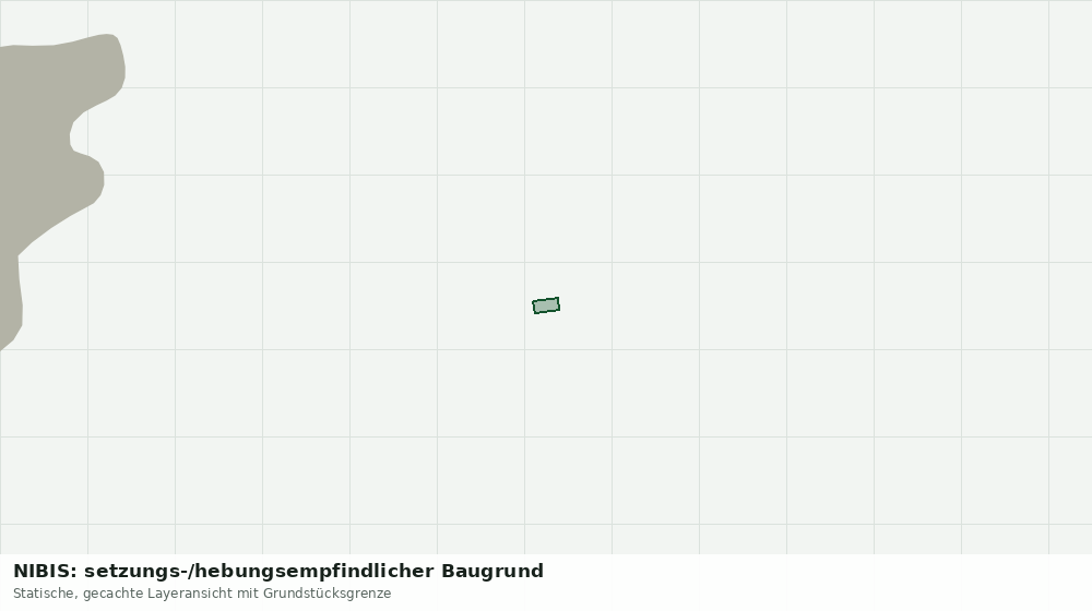 Statische Kartenansicht: NIBIS: setzungs-/hebungsempfindlicher Baugrund