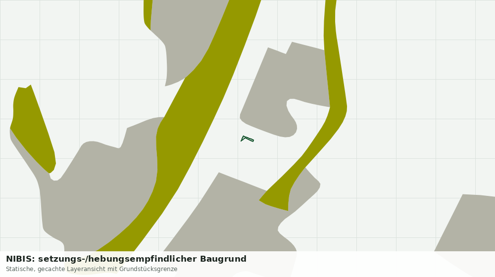 Statische Kartenansicht: NIBIS: setzungs-/hebungsempfindlicher Baugrund