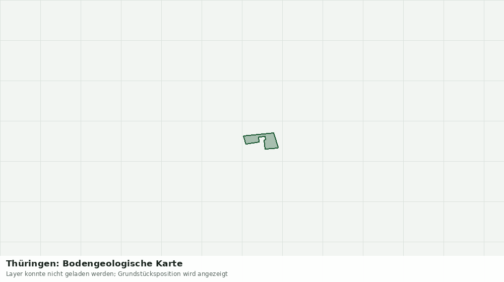 Statische Kartenansicht: Thüringen: Bodengeologische Karte